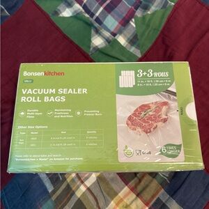 Bonsenkitchen Vacuum Sealer Roll Bags Brand New In Box